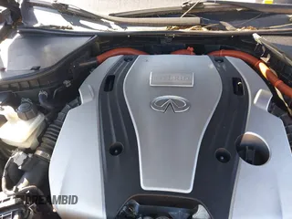 2014 Infiniti Q50 Hybrid Sport with VIN JN1AV7AP9EM691834, listed as a IAAI auction lot 41703454 with Not Provided miles and . Bid and sale history available at DreamBid. Image 10.