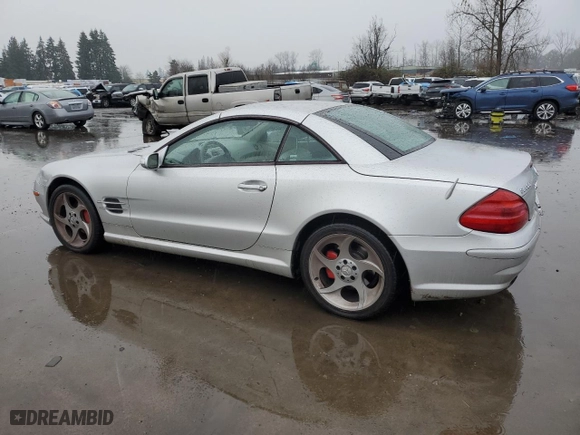 2005 Mercedes-Benz SL-Class 5.0L with VIN WDBSK75F35F096881, listed as a Copart auction lot 84708464 with NaN miles and Salvage Title. Bid and sale history available at carsss.com. Image 2.