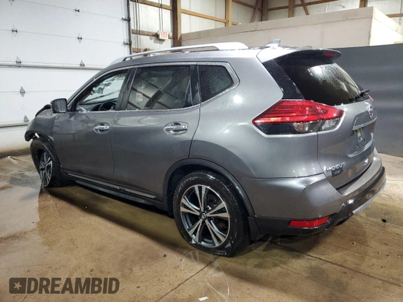 2017 Nissan Rogue SL with VIN JN8AT2MT5HW389033, listed as a Copart auction lot 81167144 with 99,510 mi miles and Clean Title. Bid and sale history available at DreamBid. Image 2.