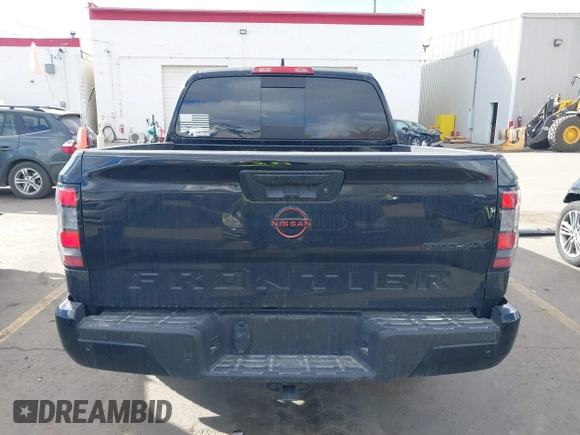 2023 Nissan Frontier SV with VIN 1N6ED1EK0PN658048, listed as a IAAI auction lot 41383407 with 13,744 mi miles and . Bid and sale history available at DreamBid. Image 17.