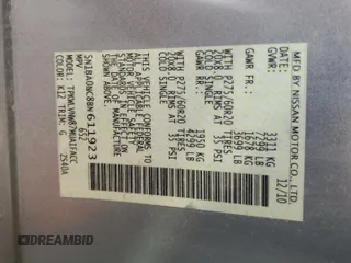 2011 Nissan Armada Platinum z VIN 5N1BA0NC8BN611923, wystawiony jako Copart lot #53615205 z przebiegiem 218 103 mil mil oraz Szkoda całkowita • Salvage title. Historia ofert i sprzedaży dostępna na DreamBid. Obrazek 12.