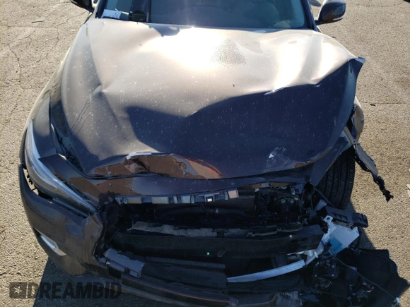 2020 Infiniti Q50 Luxe z VIN JN1EV7AR2LM250739, wystawiony jako Copart lot #66489913 z przebiegiem 50 254 mil mil oraz Szkoda całkowita • Salvage title. Historia ofert i sprzedaży dostępna na DreamBid. Obrazek 11.