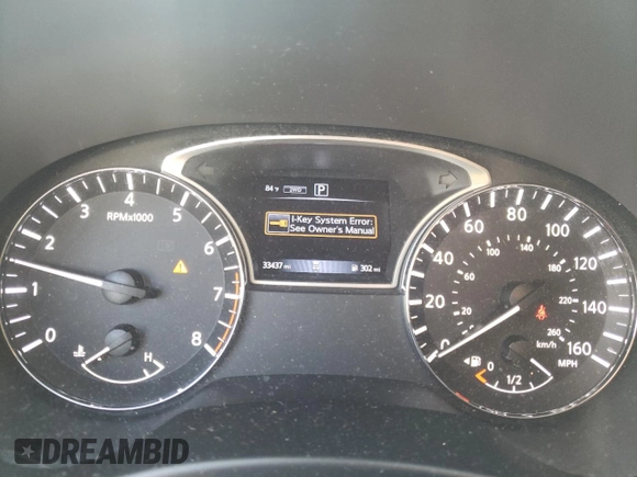 2018 Nissan Pathfinder SV with VIN 5N1DR2MMXJC673857, listed as a Copart auction lot 66169972 with 33,437 mi miles and Salvage title. Bid and sale history available at DreamBid. Image 8.