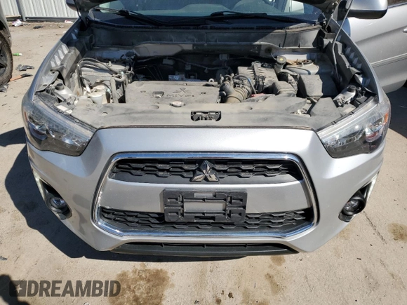 2015 Mitsubishi Outlander SE with VIN 4A4AP4AU3FE006050, listed as a Copart auction lot 49729755 with 106,276 mi miles and Salvage title. Bid and sale history available at DreamBid. Image 12.