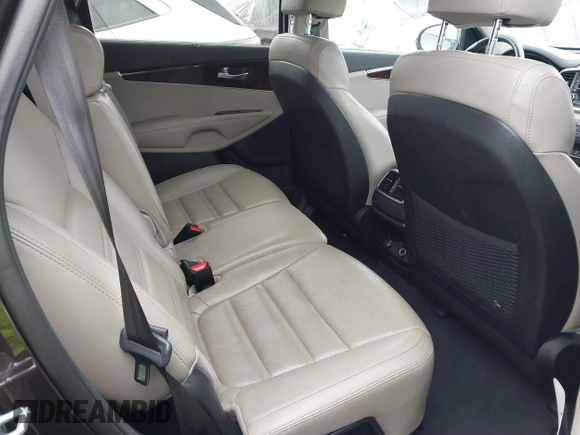 2018 Kia Sorento EX with VIN 5XYPH4A5XJG353687, listed as a IAAI auction lot 41523534 with 75,211 mi miles and . Bid and sale history available at DreamBid. Image 8.
