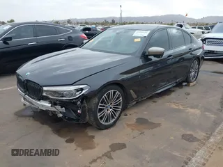 2019 BMW 5 Series M550i xDrive with VIN WBAJB9C51KB287797, listed as a IAAI auction lot 41549311 with 61,459 mi miles and . Bid and sale history available at DreamBid. Image 2.