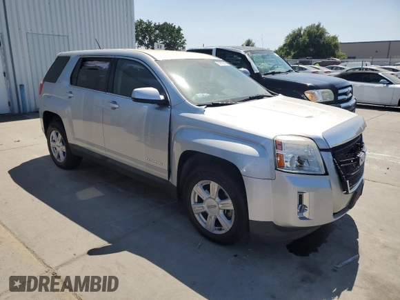 2015 GMC Terrain SLE with VIN 2GKALMEK8F6276167, listed as a Copart auction lot 61012415 with 123,858 mi miles and Salvage title. Bid and sale history available at DreamBid. Image 4.