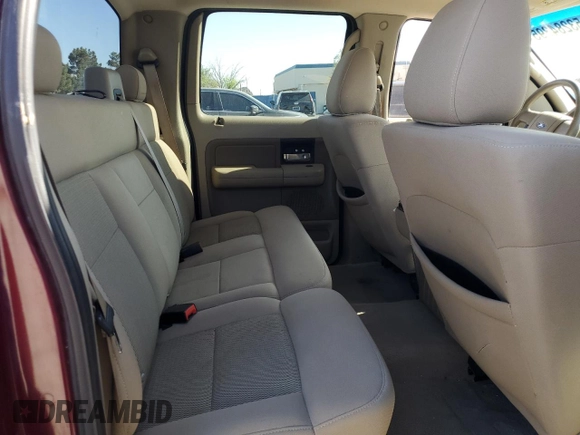 2005 Ford F-150 XLT with VIN 1FTPW12505KE04648, listed as a Copart auction lot 53284395 with 184,753 mi miles and Salvage Title. Bid and sale history available at carsss.com. Image 10.
