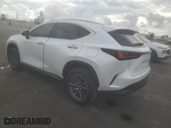 2023 Lexus NX with VIN JTJGGCEZ4P2009461, listed as a Copart auction lot 85723404 with 11,712 mi miles and Salvage Title. Bid and sale history available at carsss.com. Image 2.