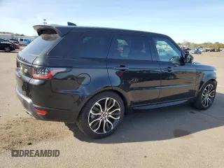 2022 Land Rover Range Rover Sport HSE Silver Edition with VIN SALWR2SU7NA235503, listed as a Copart auction lot 53357875 with 4,419 mi miles and Salvage title. Bid and sale history available at DreamBid. Image 3.