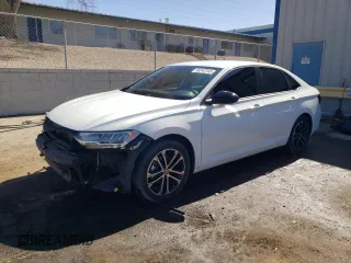 2022 Volkswagen Jetta Sport with VIN 3VWBM7BU1NM022130, listed as a Copart auction lot 46242245 with 58,939 mi miles and Salvage title. Bid and sale history available at DreamBid. Image 1.