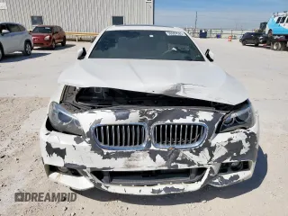 2015 BMW 5 Series 535i with VIN WBA5B1C52FG128542, listed as a Copart auction lot 50084585 with 110,341 mi miles and Salvage Title. Bid and sale history available at carsss.com. Image 5.