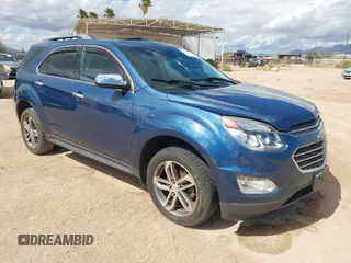 2017 Chevrolet Equinox Premier with VIN 2GNFLGEKXH6226206, listed as a IAAI auction lot 41746152 with 97,724 mi miles. Bid and sale history available at carsss.com. Image 1.