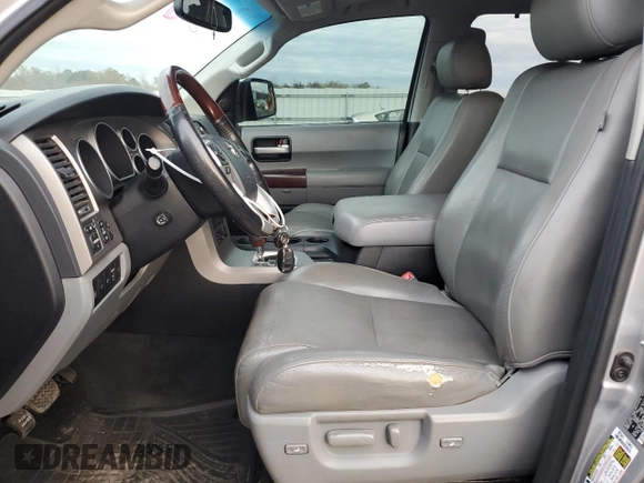 2014 Toyota Sequoia Platinum with VIN 5TDDY5G10ES094035, listed as a Copart auction lot 80311314 with 149,692 mi miles and Salvage Title. Bid and sale history available at carsss.com. Image 7.