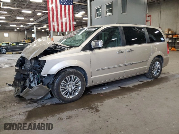 2014 Chrysler Town & Country Touring L z VIN 2C4RC1CG9ER464639, wystawiony jako Copart lot #60849185 z przebiegiem 87 217 mil mil oraz Szkoda całkowita • Salvage title. Historia ofert i sprzedaży dostępna na DreamBid. Obrazek 1.