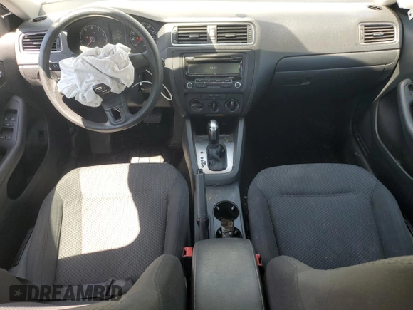 2014 Volkswagen Jetta S with VIN 3VW2K7AJ2EM303673, listed as a Copart auction lot 62909235 with 69,592 mi miles and Salvage title. Bid and sale history available at DreamBid. Image 8.