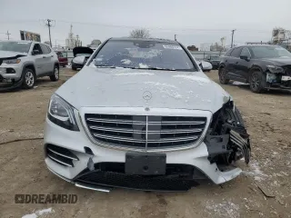 2019 Mercedes-Benz S 560 with VIN WDDUG8GB8KA461260, listed as a Copart auction lot 85986734 with Not Provided miles and Salvage Title. Bid and sale history available at DreamBid. Image 5.