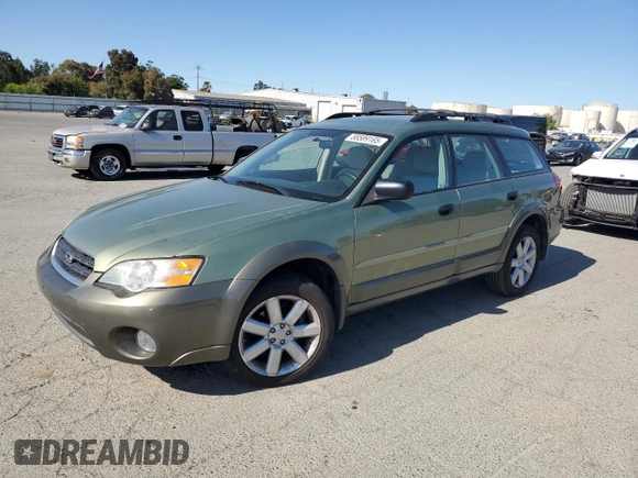 2007 Subaru Legacy Outback z VIN 4S4BP61C877345595, wystawiony jako Copart lot #58589165 z przebiegiem 124 710 mil mil oraz Szkoda całkowita • Salvage title. Historia ofert i sprzedaży dostępna na DreamBid. Obrazek 1.