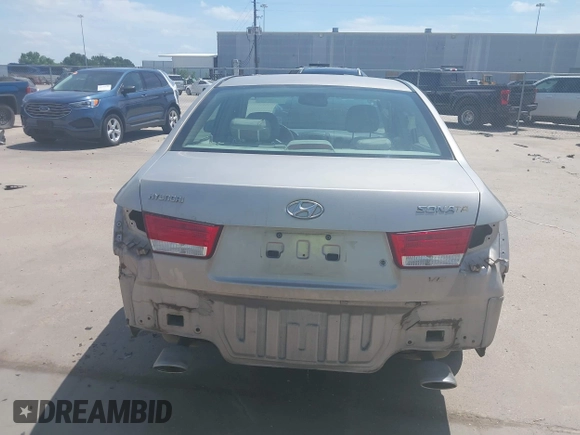 2006 Hyundai Sonata GLS with VIN 5NPEU46F66H105456, listed as a IAAI auction lot 42055368 with 200,385 mi miles and . Bid and sale history available at DreamBid. Image 17.