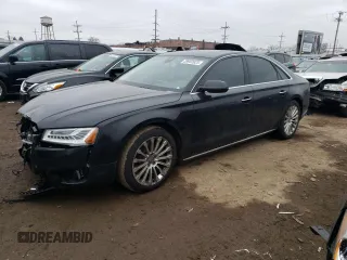 2015 Audi A8 4.0T with VIN WAUJ2AFD3FN024977, listed as a Copart auction lot 39952623 with 102,365 mi miles and . Bid and sale history available at DreamBid. Image 1.