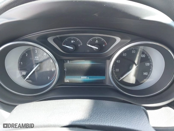 2017 Buick Envision Preferred with VIN LRBFXASA4HD025665, listed as a IAAI auction lot 41787171 with 86800 miles. Bid and sale history available at carsss.com. Image 7.