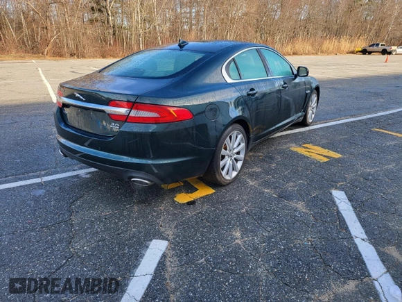 2013 Jaguar XF V6 SC with VIN SAJWJ0EF6D8S86708, listed as a Copart auction lot 87441624 with 95,164 mi miles and Clean Title. Bid and sale history available at carsss.com. Image 4.