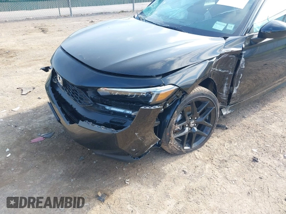 2025 Honda Civic Sport with VIN 2HGFE2F50SH566900, listed as a IAAI auction lot 42072544 with 726 mi miles and . Bid and sale history available at DreamBid. Image 6.
