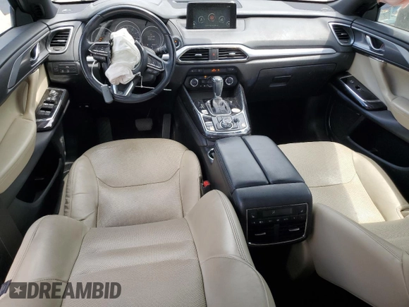 2018 Mazda CX-9 Grand Touring z VIN JM3TCADY2J0226902, wystawiony jako Copart lot #55352895 z przebiegiem 83 244 mil mil oraz Szkoda całkowita • Salvage title. Historia ofert i sprzedaży dostępna na DreamBid. Obrazek 8.