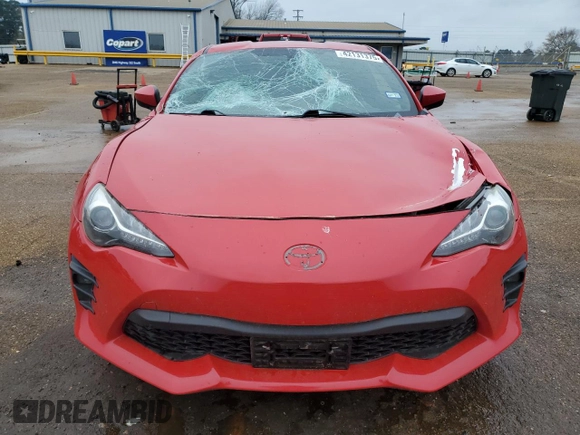2017 Toyota 86 with VIN JF1ZNAA1XH8709530, listed as a Copart auction lot 42131375 with 100,763 mi miles and Salvage Title. Bid and sale history available at carsss.com. Image 5.