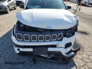 2022 Jeep Compass Latitude with VIN 3C4NJDBB8NT155351, listed as a Copart auction lot 80294454 with Not Provided miles and Salvage Title. Bid and sale history available at DreamBid. Image 13.