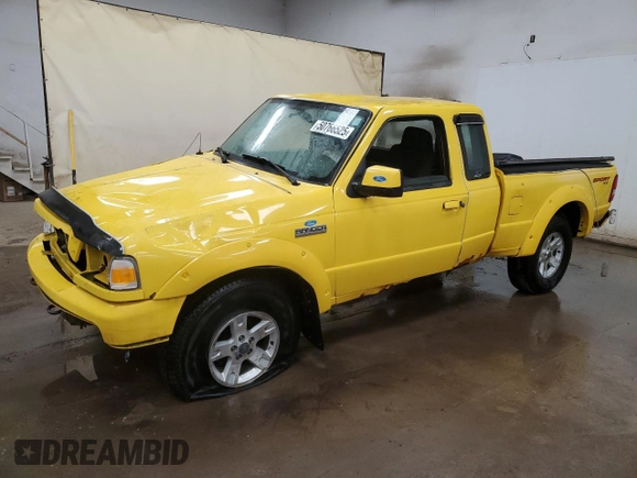2006 Ford Ranger XLT with VIN 1FTZR45E56PA20401, listed as a Copart auction lot 50766525 with 254,327 mi miles and Clean Title. Bid and sale history available at DreamBid. Image 1.