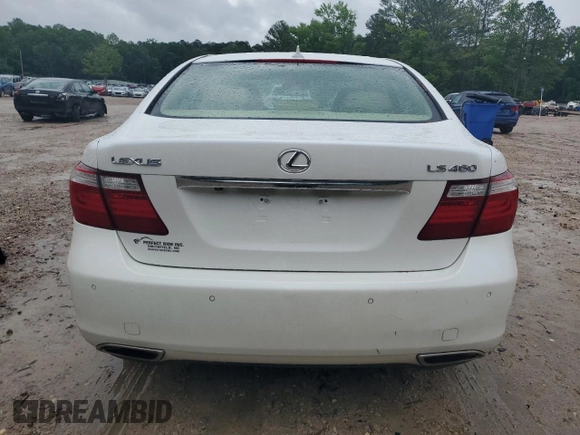 2007 Lexus LS 460 z VIN JTHBL46F075042974, wystawiony jako Copart lot #56526835 z przebiegiem 149 356 mil mil oraz Szkoda całkowita • Salvage title. Historia ofert i sprzedaży dostępna na DreamBid. Obrazek 6.