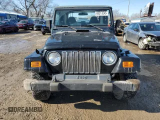 2001 Jeep Wrangler Sahara with VIN 1J4FA59S81P345126, listed as a Copart auction lot 88213245 with 152,211 mi miles and Salvage Title. Bid and sale history available at carsss.com. Image 5.