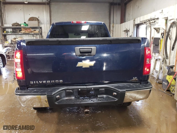 2007 Chevrolet Silverado 1500 LTZ with VIN 2GCEK13M871709875, listed as a Copart auction lot 49225245 with 170,632 mi miles and Salvage Title. Bid and sale history available at carsss.com. Image 6.