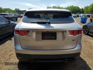 2019 Jaguar F-Pace 30t R-Sport with VIN SADCL2GX8KA358905, listed as a Copart auction lot 57285004 with 44,229 mi miles and Non repairable. Bid and sale history available at DreamBid. Image 6.