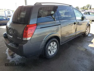 2004 Nissan Quest S with VIN 5N1BV28U74N365695, listed as a Copart auction lot 52963885 with 206,206 mi miles and Salvage Title. Bid and sale history available at carsss.com. Image 3.