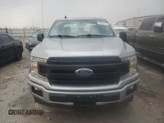 2020 Ford F-150 XL with VIN 1FTEX1C52LKE37506, listed as a Copart auction lot 50596575 with 75,648 mi miles and Salvage Title. Bid and sale history available at DreamBid. Image 5.