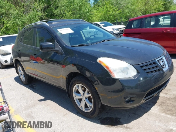 2009 Nissan Rogue SL with VIN JN8AS58T29W321840, listed as a IAAI auction lot 42157739 with 214,475 mi miles and . Bid and sale history available at DreamBid. Image 1.