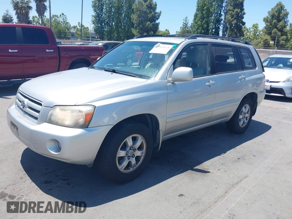 2005 Toyota Highlander z VIN JTEDP21A050087191, wystawiony jako IAAI lot #42401878 z przebiegiem 180 746 mil mil oraz . Historia ofert i sprzedaży dostępna na DreamBid. Obrazek 2.