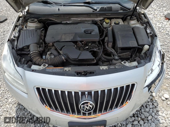 2011 Buick Regal CXL RL1 z VIN W04GN5EC0B1076924, wystawiony jako Copart lot #55494595 z przebiegiem 107 902 mil mil oraz Szkoda całkowita • Salvage title. Historia ofert i sprzedaży dostępna na DreamBid. Obrazek 11.