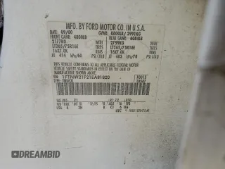 2001 Ford F-250 XL with VIN 1FTNW21F21EA81820, listed as a Copart auction lot 57677805 with Not provided miles and Salvage title. Bid and sale history available at DreamBid. Image 13.