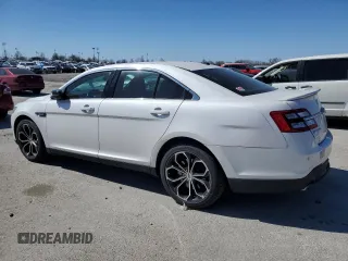 2015 Ford Taurus SHO with VIN 1FAHP2KT3FG203228, listed as a Copart auction lot 49688775 with 76,218 mi miles and Salvage Title. Bid and sale history available at DreamBid. Image 2.