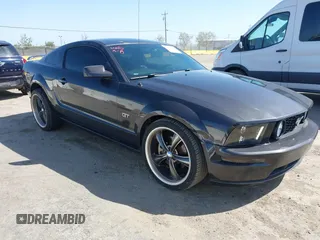2007 Ford Mustang GT Deluxe with VIN 1ZVFT82H175270870, listed as a IAAI auction lot 41979749 with 131,729 mi miles. Bid and sale history available at carsss.com. Image 1.