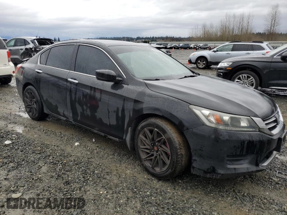 2014 Honda Accord Sedan LX with VIN 1HGCR2F3XEA197617, listed as a Copart auction lot 47895355 with 156,691 mi miles and Salvage Title. Bid and sale history available at carsss.com. Image 4.
