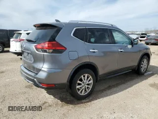 2017 Nissan Rogue SV with VIN KNMAT2MV5HP573539, listed as a Copart auction lot 52445815 with 98,804 mi miles and Salvage Title. Bid and sale history available at carsss.com. Image 3.