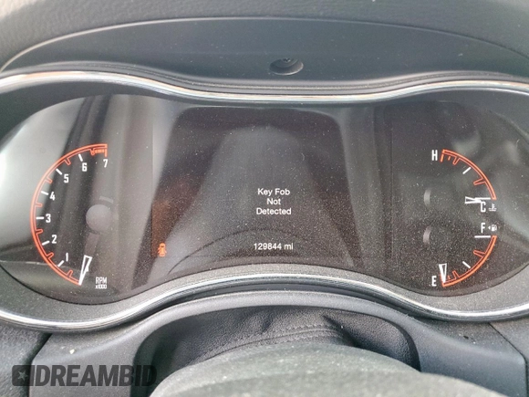 2017 Dodge Durango SXT with VIN 1C4RDHAG6HC680745, listed as a Copart auction lot 62388545 with 129,844 mi miles and Salvage title. Bid and sale history available at DreamBid. Image 9.