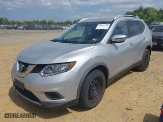 2016 Nissan Rogue S with VIN JN8AT2MT2GW023481, listed as a IAAI auction lot 42024794 with 106,327 mi miles. Bid and sale history available at carsss.com. Image 2.