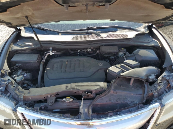 2014 Acura MDX with VIN 5FRYD3H20EB006578, listed as a Copart auction lot 49607875 with 128,393 mi miles and Salvage Title. Bid and sale history available at carsss.com. Image 12.