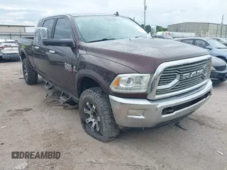 2013 Ram 2500 Laramie with VIN 3C6UR5NL9DG607630, listed as a IAAI auction lot 42584918 with 255,212 mi miles and . Bid and sale history available at DreamBid. Image 1.