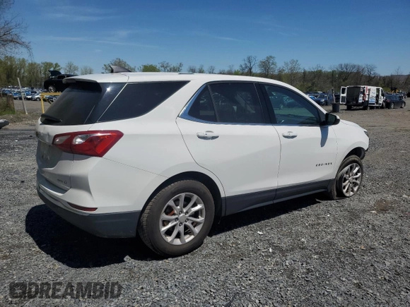 2019 Chevrolet Equinox LT z VIN 3GNAXUEVXKL327661, wystawiony jako Copart lot #54168045 z przebiegiem 83 308 mil mil oraz Szkoda całkowita • Salvage title. Historia ofert i sprzedaży dostępna na DreamBid. Obrazek 3.
